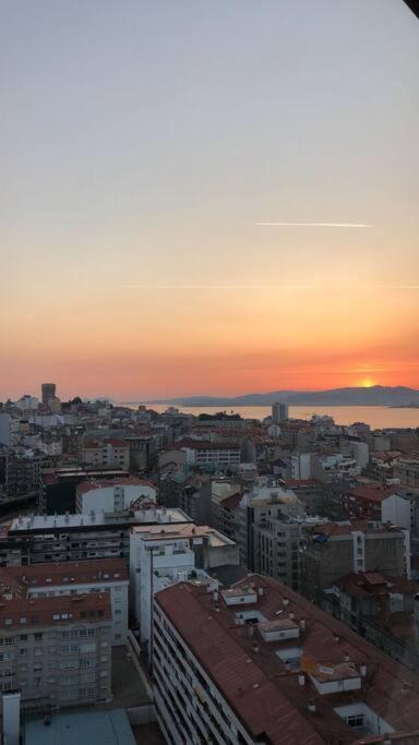 Apartamento Centrico Y Moderno Con Vistas A La Ria Vigo Exterior foto